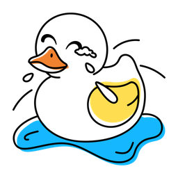 Crying Duck  Icon