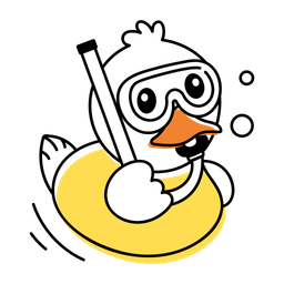 Diving Duck  Icon