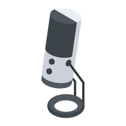 Boom Microphone  Icon