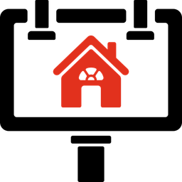 Advertisment house  Icon