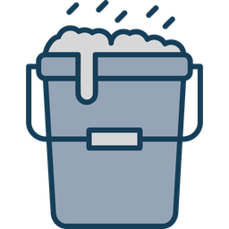 Cleaning bucket  Icon