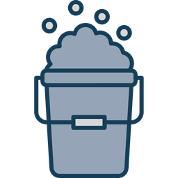 Cleaning bucket  Icon