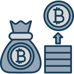 Bitcoin bag  Icon