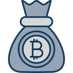 Bitcoin bag  Icon