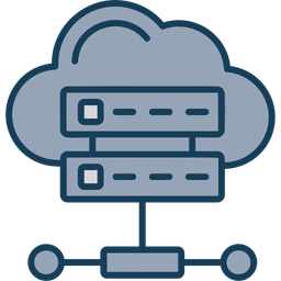Banco de dados em nuvem  Ícone