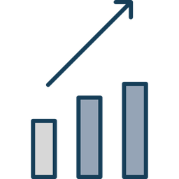 Arrow Chart  Icon