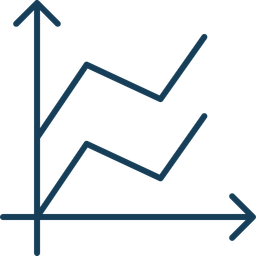 Area Graph  Icon