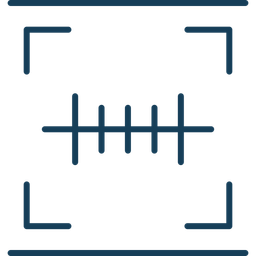 Leitura de código de barras  Ícone