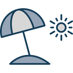 Beach umbrella  Icon