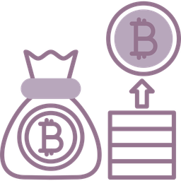 Bitcoin bag  Icon