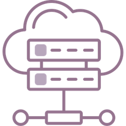 Cloud Database  Icon