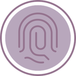 Biometric Identification  Icon