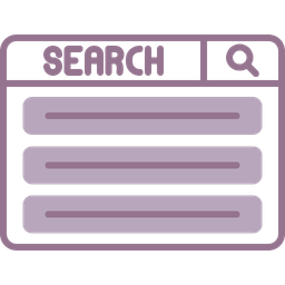 Browser Search  Icon