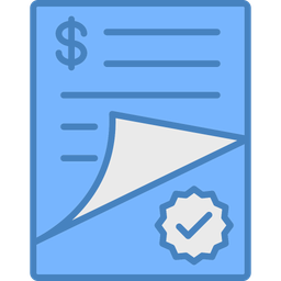 Approve Invoice  Icon