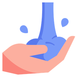 Ablution Hand Gesture Icon