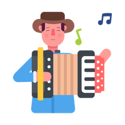 Accordionist  Icon