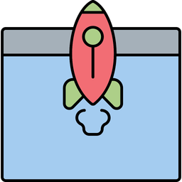 Business Launch  Icon