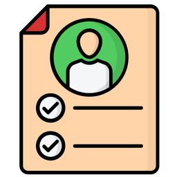 Bio sheet  Icon