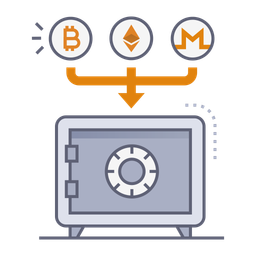 Crypto vault  Icon