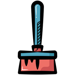 Cleaning Brush  Icon