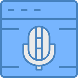 Browser Microphone  Icon