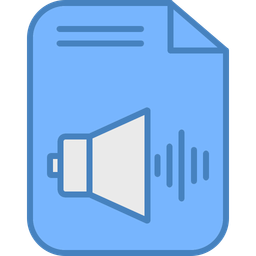 Audio File  Icon