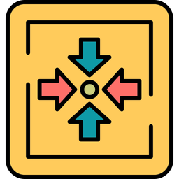 Assembly point sign  Icon