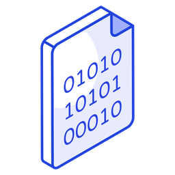 Binary Coding  Icon