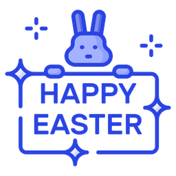 Happy Easter  Icon