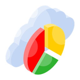 Cloud Analytics  Icon