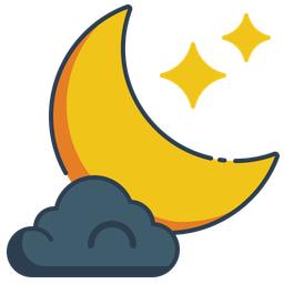 Crescent Moon  Icon