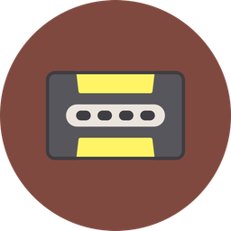 Audio Cassette  Icon