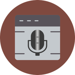 Browser Microphone  Icon