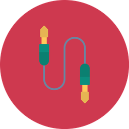 Auxiliary Cable  Icon