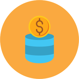 Coin stack  Icon