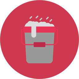 Cleaning Bucket  Icon