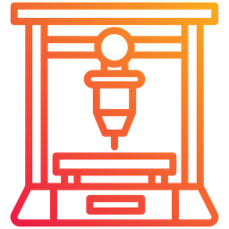 Impressora 3d  Ícone