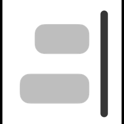 Align Vertical  Icon