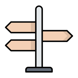 Concert sign direction  Icon