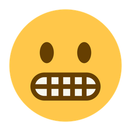 Grimacing Face Emoji  Icon