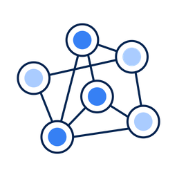 Rede neural de IA  Ícone