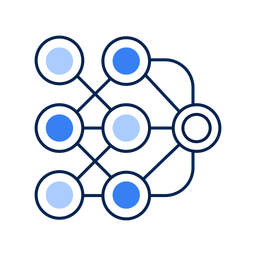 Rede neural de IA  Ícone