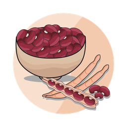 Red bean  Icon