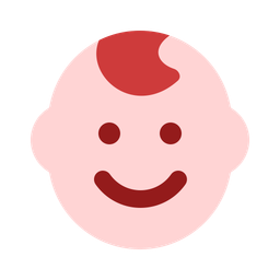 Baby boy smile  Icon