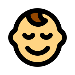 Baby boy sleep  Icon