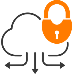 Cloud security  Icon