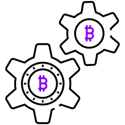 Mineração de bitcoin  Ícone