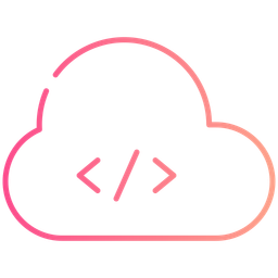 Cloud Coding  Icon