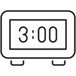 Digital Clock  Icon