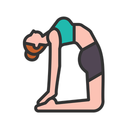 Camel Pose  Icon